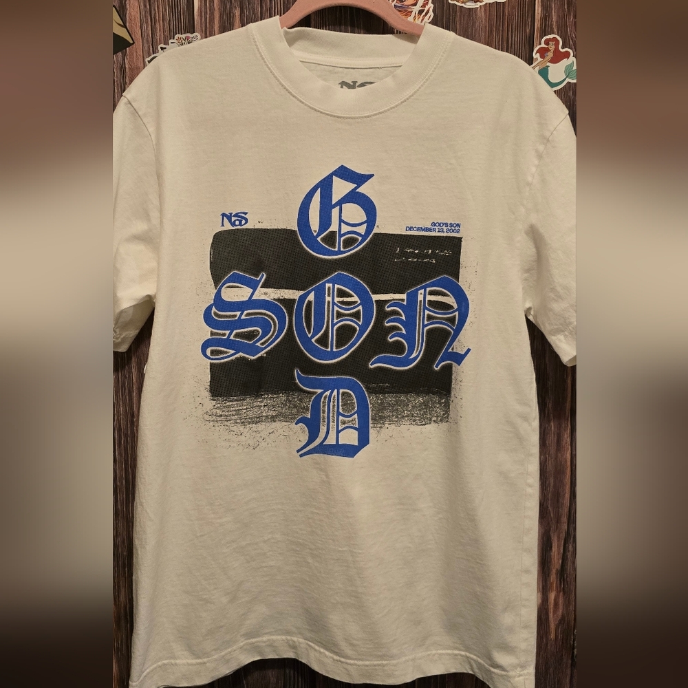 Nas Graphic Cream T-Shirt